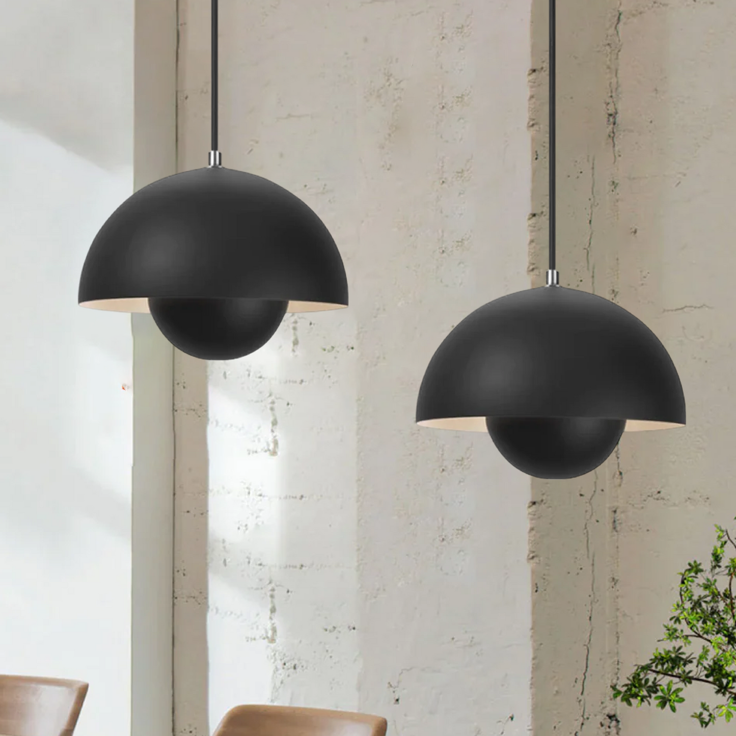 Mushroom LED Modern Pendant Light