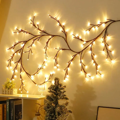 LED Enchanted Willow Vine Wall Lights