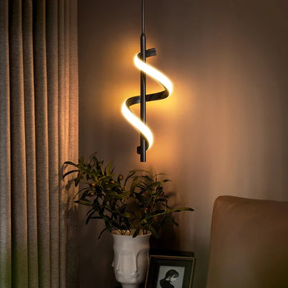 Modern Spiral LED Wall Lamp