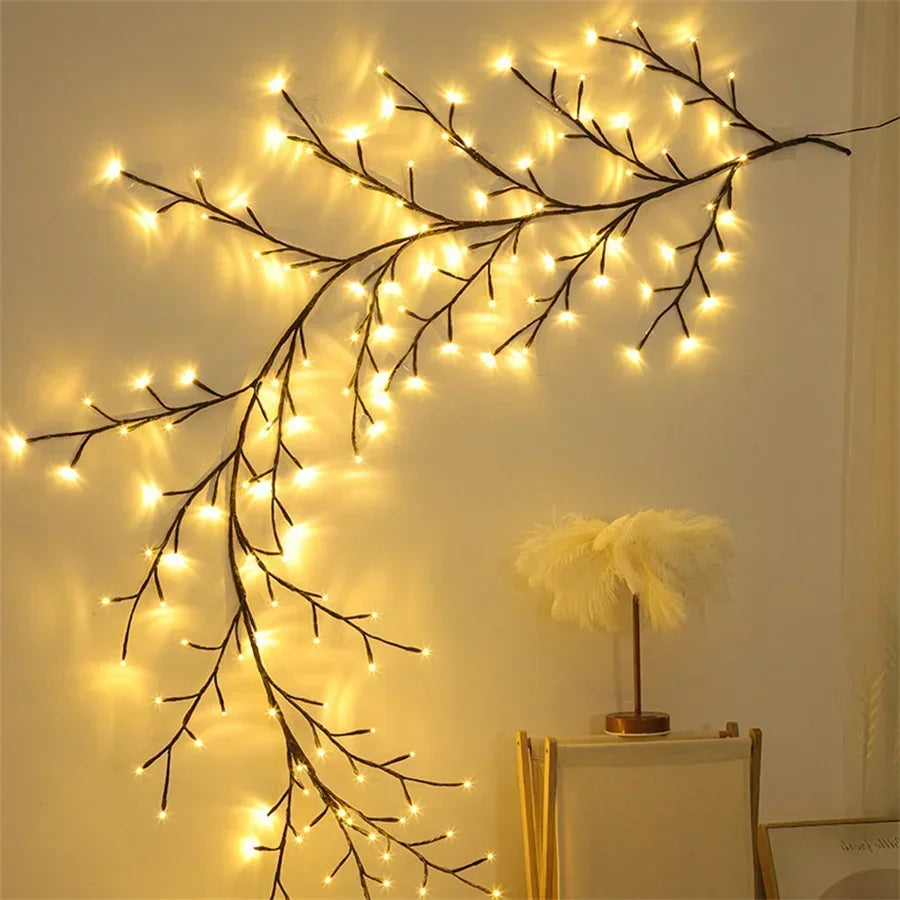 LED Enchanted Willow Vine Wall Lights