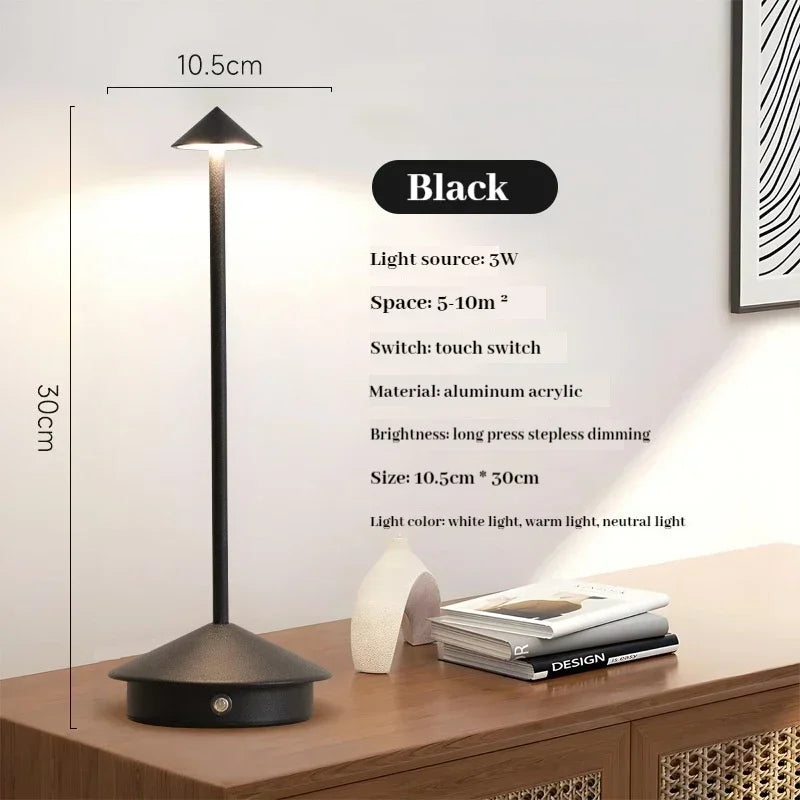 Thin LED Table Lamp