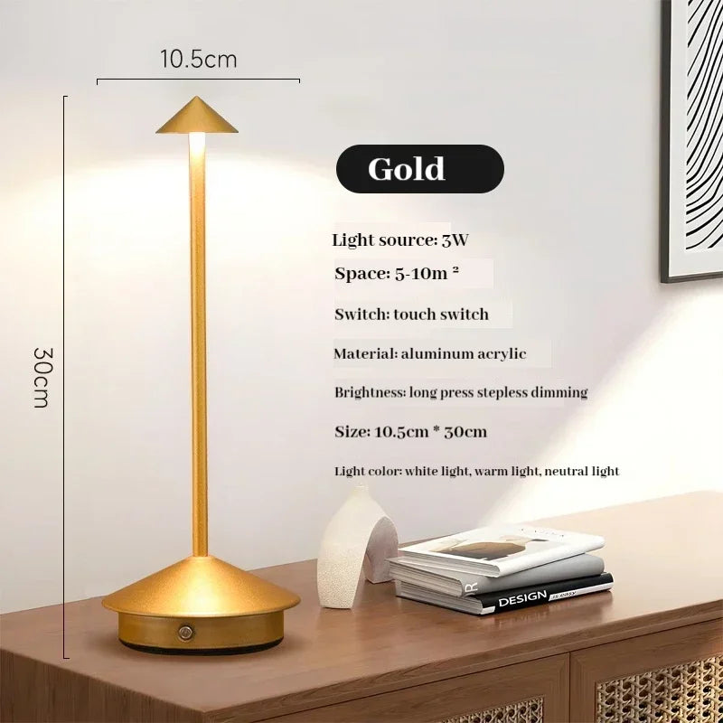 Thin LED Table Lamp